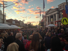 Image of Sunrise Anzac Day Ceremony, Balmain, Anzac Day 2015 - ecperkins.com.au